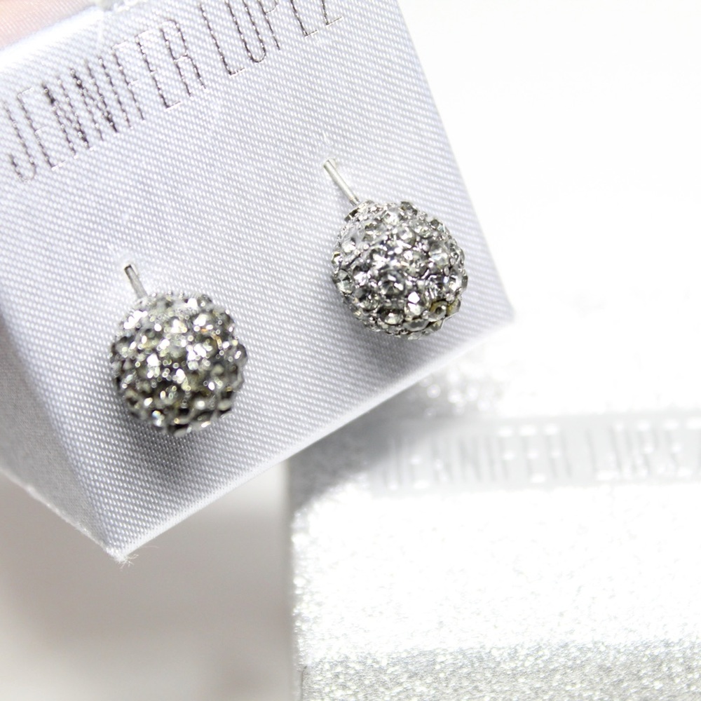 Sparkly Cluster Stud Earrings